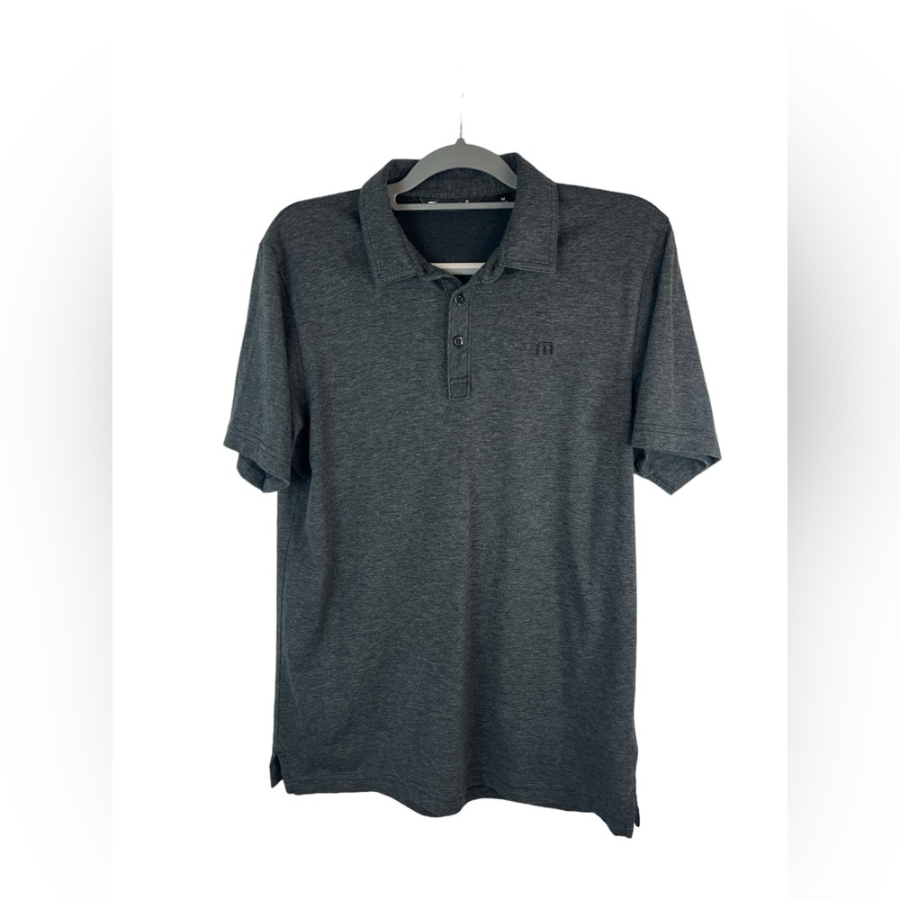 Travis Mathew men’s gray polo‎ shirt size